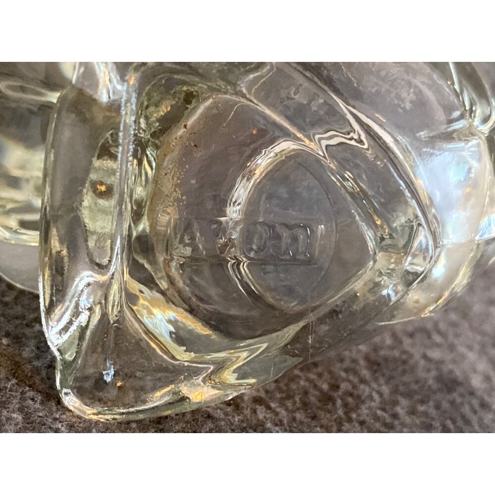 VTG Avon Candle Votive Holders Crystal Glass Squirrel Dove Lot of 2 - Picture 11 of 16